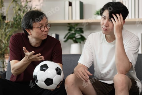 Preview: Friends Sharing Thoughts on Soccer Game