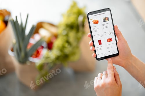 Preview: Shopping groceries online