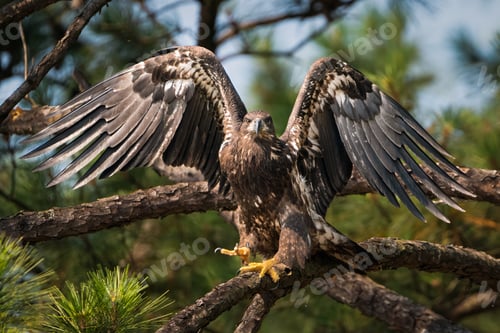 Preview: Immature Bald Eagle