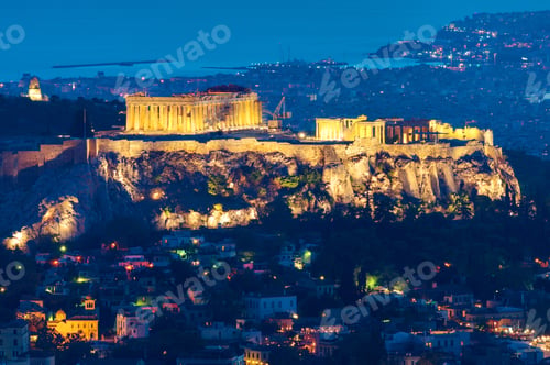 Preview: Athens at night