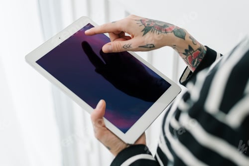 Preview: Tablet screen mockup