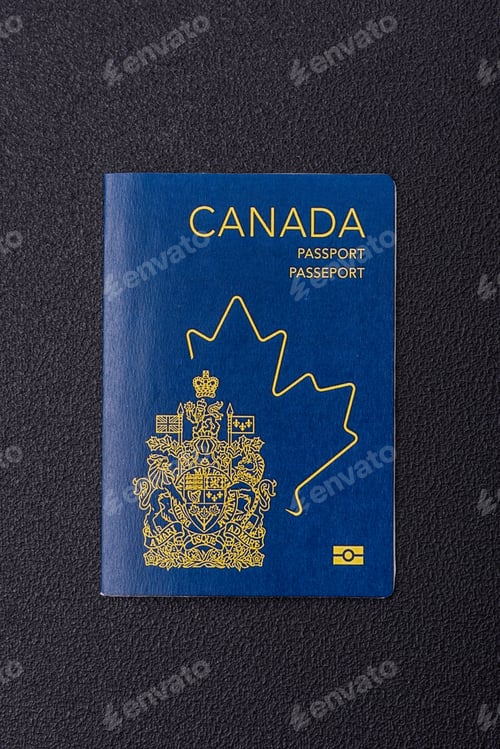 Preview: International passport of a citizen of Canada