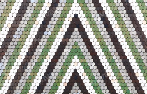 Preview: Cathedral roof tile pattern