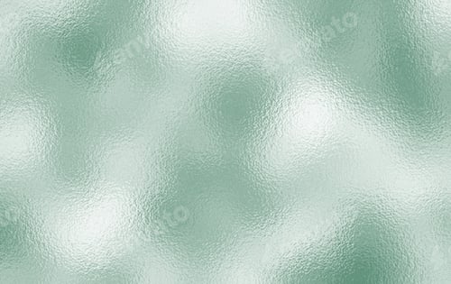 Vista previa: Soft green foil leaf with light, frosted glass texture background, raster version. Glass effect abst