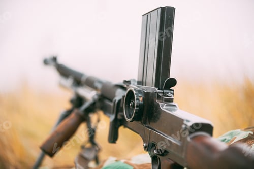 Preview: German Wehrmacht Infantry Soldier's Military Weapon Of World War II.