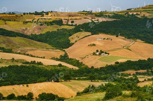 Preview: Country landscape near Monteleone di Puglia, Italy