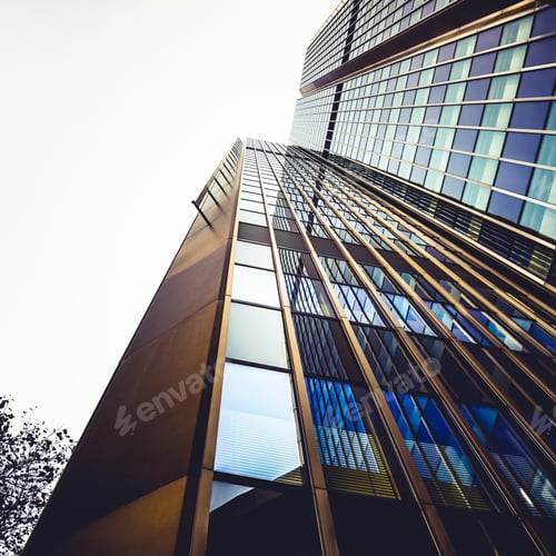 Preview: Modern business skyscrapers, high-rise buildings