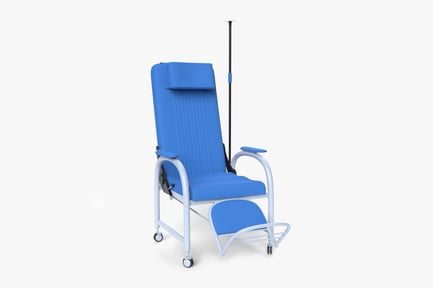 Preview: Adjustable Medical Chair with IV Stand