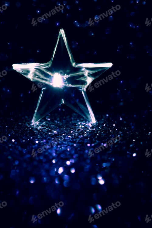 Preview: Abstract Christmas background or greeting card design.