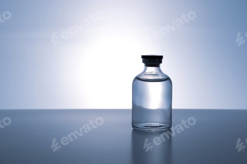 Preview: Syringe with solution for injection