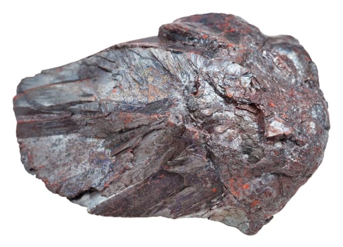 Preview: piece of Hematite (iron ore, haematite) stone