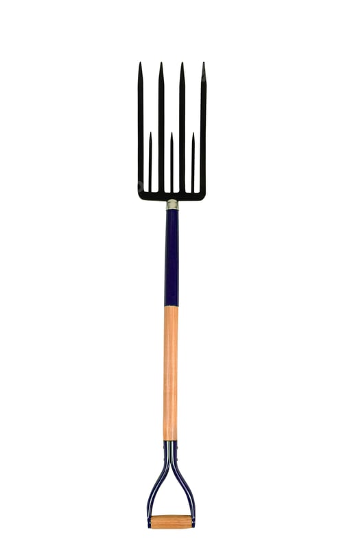 Preview: garden tool pitchfork isolated
