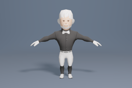 Preview: Medieval character gentleman