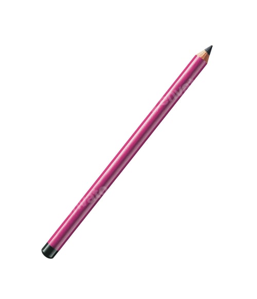 Preview: Pencil purple isolated on pure