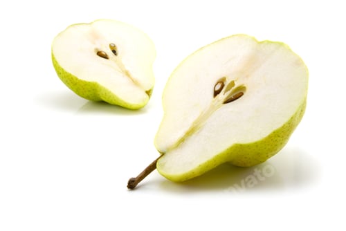 Preview: Pears Isolated On The White Background