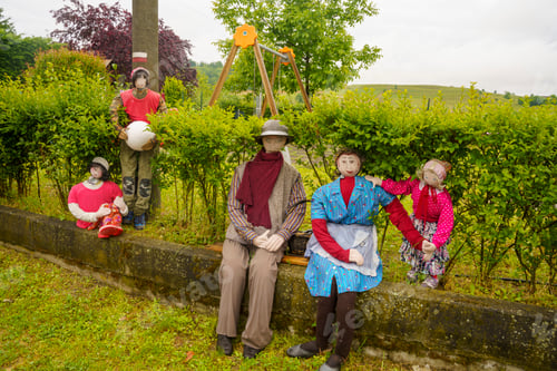 Preview: Puppets at Maranzana, Monferrato,known as "paese dei babaci"