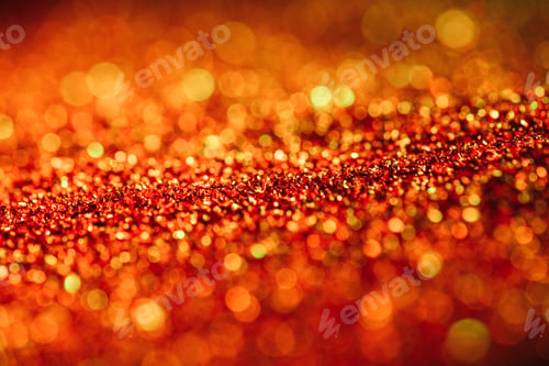 Preview: abstract shiny background with red defocused glitter