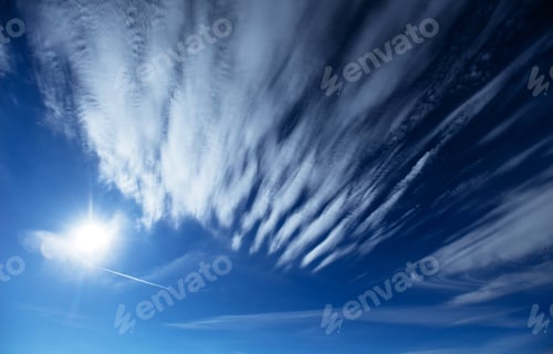 Preview: colorful sky with sun background in mountains. sunset, sunrise