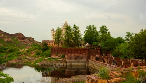 Preview: Jaswant Thada mausoleum, Tourist landmarks of Jodhpur, India.