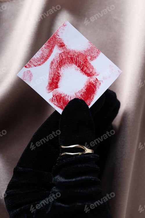 Preview: Concept of romantic love letter, romantic correspondence