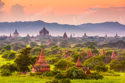 Preview: Bagan, Myanmar Ancient Temple Landscape