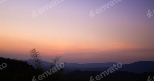 Preview: Sunset blur nature summer background