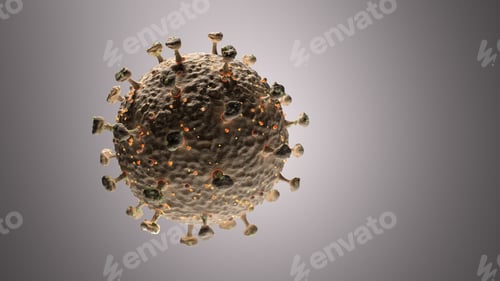 Preview: Conceptual Image of a Microscopic Pathogen