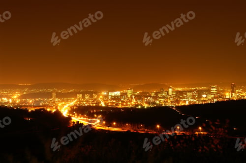 Preview: Night city lights