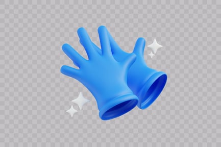 Preview: Rubber Cleaning Gloves