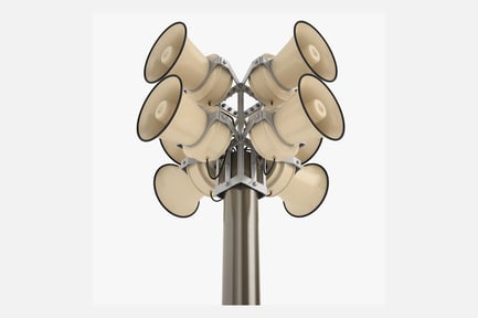 Preview: Multi-Horn Outdoor Warning Siren