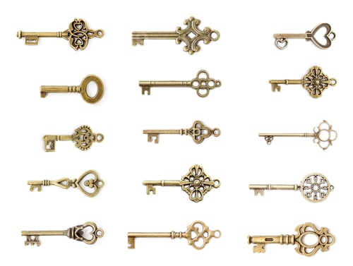 Preview: Set of vintage keys