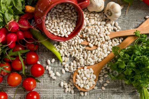 Preview: Fresh food on the table