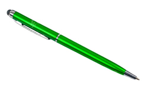 Preview: green ballpoint pen on a white background