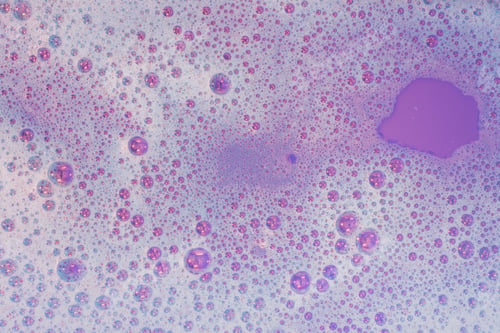 Preview: Shampoo Bubbles- Dish Soap. Drops- Liquid Foam. Fluid Aqua- Abstract Pattern Nature. Background