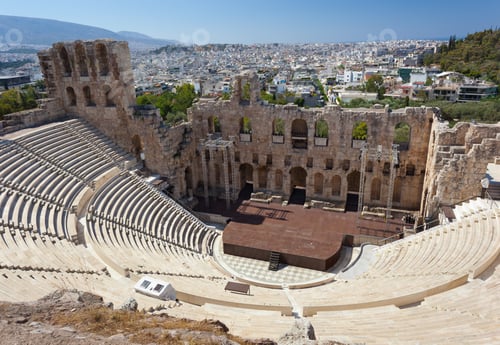 Preview: The Odeon of Herodes Atticus, Athens.
