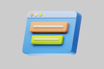 Vorschau: Stilisiertes Webbrowserfenster