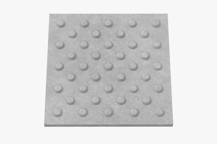 Preview: Concrete Tactile Paving Tile with Detectable Warning