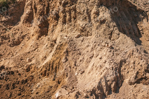 Preview: Dried dirt from a construction site