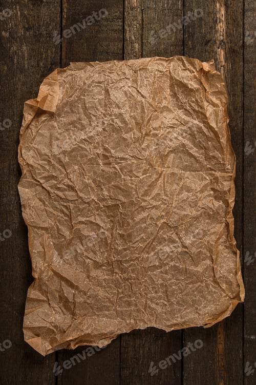 Preview: Old crumpled paper