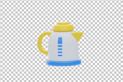 Preview: Electric Kettle 3D Icon