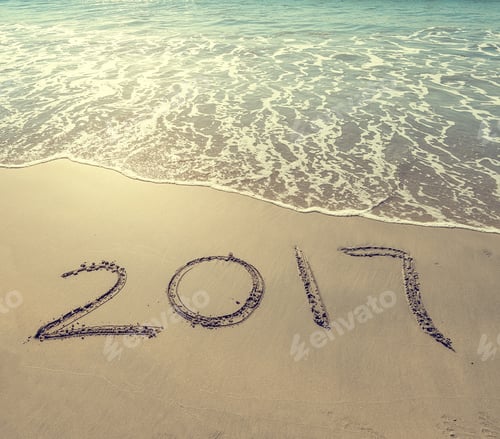 Preview: 2017 Written In Sand Write On Tropical Beach