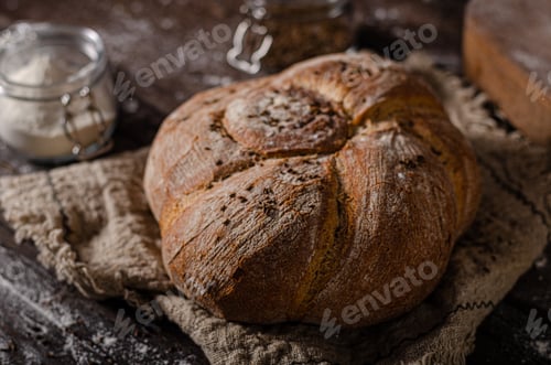 Preview: Homemade rustic bread