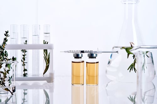 Preview: Natural herbal medicine research in laboratory setting