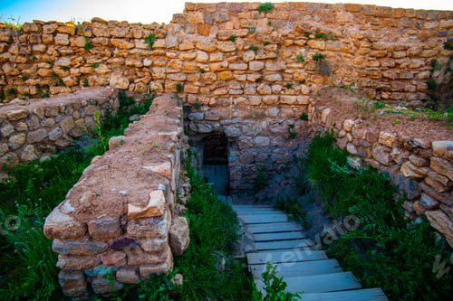 Preview: Ancient village in ruins in Takht-e Soleyman, West Azerbaijan Province, Iran