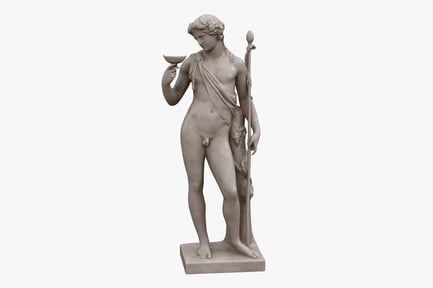 Preview: Dionysus with Chalice and Thyrsus, Ancient Statue