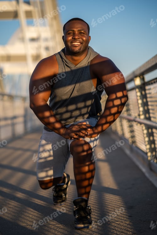 Preview: Man exercising outdoor