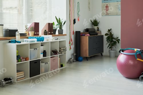 Preview: Organizing Fitness Equipment in a Modern Home Gym