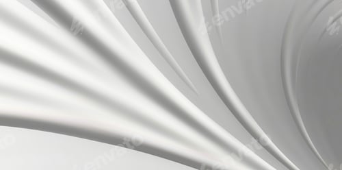 Preview: Abstract White Curves and Lines Background