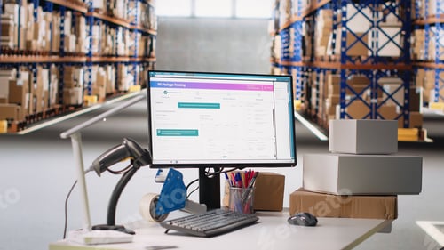 Preview: Package tracking software system follows the parcels shipped via awb numbers