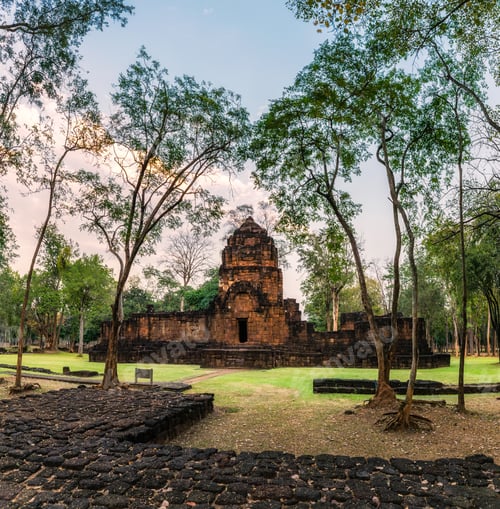 Preview: Prasat Muang Sing are Ancient ruins of Khmer temple in historical park